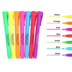imagen de Faber-Castell: Textliner 38 Set de resaltadores fluorescentes de colores 8 unidades 2