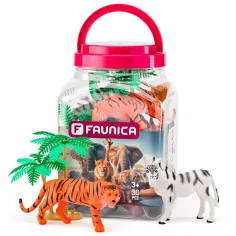 Faunica: Juego de animales salvajes en cubo - Woodyland