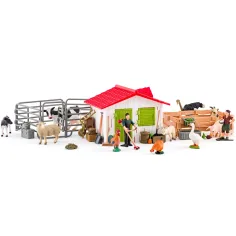 Faunica: Juego de granja con accesorios - Woodyland