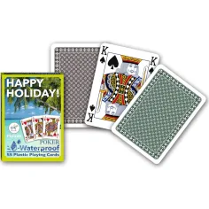 ¡Felices Fiestas! carta de rummy de plástico 1x55 cartas - Piatnik