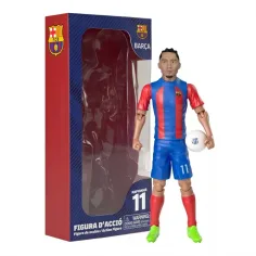 Figura de acción de futbolista, 20 cm - Barcelona, Raphinha con el número 11