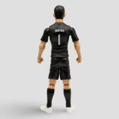 imagen de Figura de acción de futbolista, 20 cm - Bélgica, Courtois con camiseta número 1 3