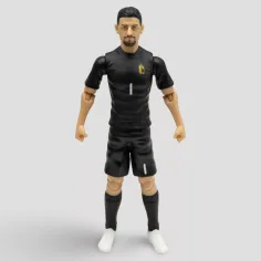 imagen de Figura de acción de futbolista, 20 cm - Bélgica, Courtois con camiseta número 1 1