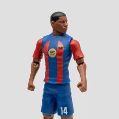 imagen de Figura de acción de futbolista, 20 cm - FC Barcelona, Rashford con el número 14 4