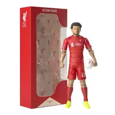 Figura de acción de futbolista, 20 cm - Liverpool, Salah con camiseta 11
