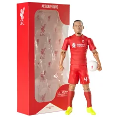 Figura de acción de futbolista, 20 cm - Liverpool, Van Dijk con camiseta 4