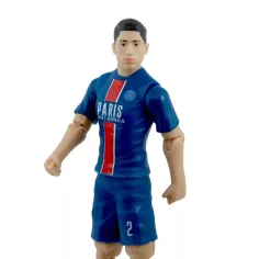 imagen de Figura de acción de futbolista, 20 cm - PSG, Hakimi con camiseta 2 3