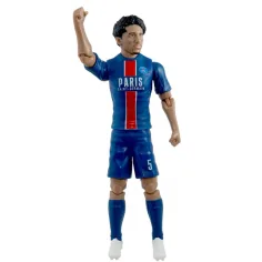 imagen de Figura de acción de futbolista, 20 cm - PSG, Marquinhos con camiseta número 5 2