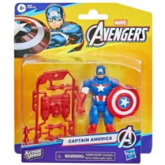 Figura de Capitán América del Marvel Vengadores Action Verse – Hasbro