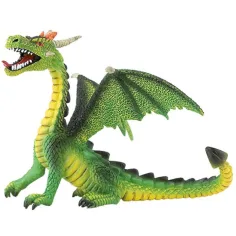 Figura de dragón verde sentado - Bullyland