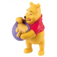 Figura de juego de Winnie the Pooh con tarro de miel - Bullyland