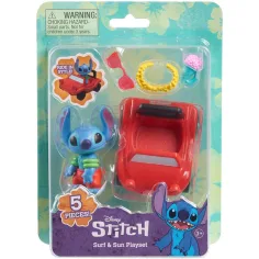 Figura de juego Stitch con coche