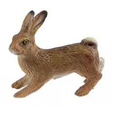 Figura de juguete de conejo de campo marrón - Bullyland