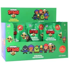 Figura de llavero sorpresa coleccionable de Brawl Stars 1ud
