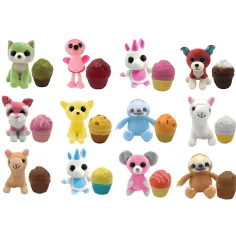 Figura de peluche coleccionable mágica Muffin con aroma reversible
