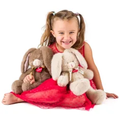 imagen de Figura de peluche conejito cappuccino 36cm - Lumpin 2