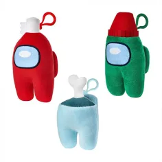 Figura de peluche de Among Us con gancho de 13cm en varias versiones
