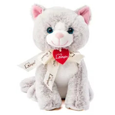 Figura de peluche de gato gris Jacqueline 25cm - Lumpin