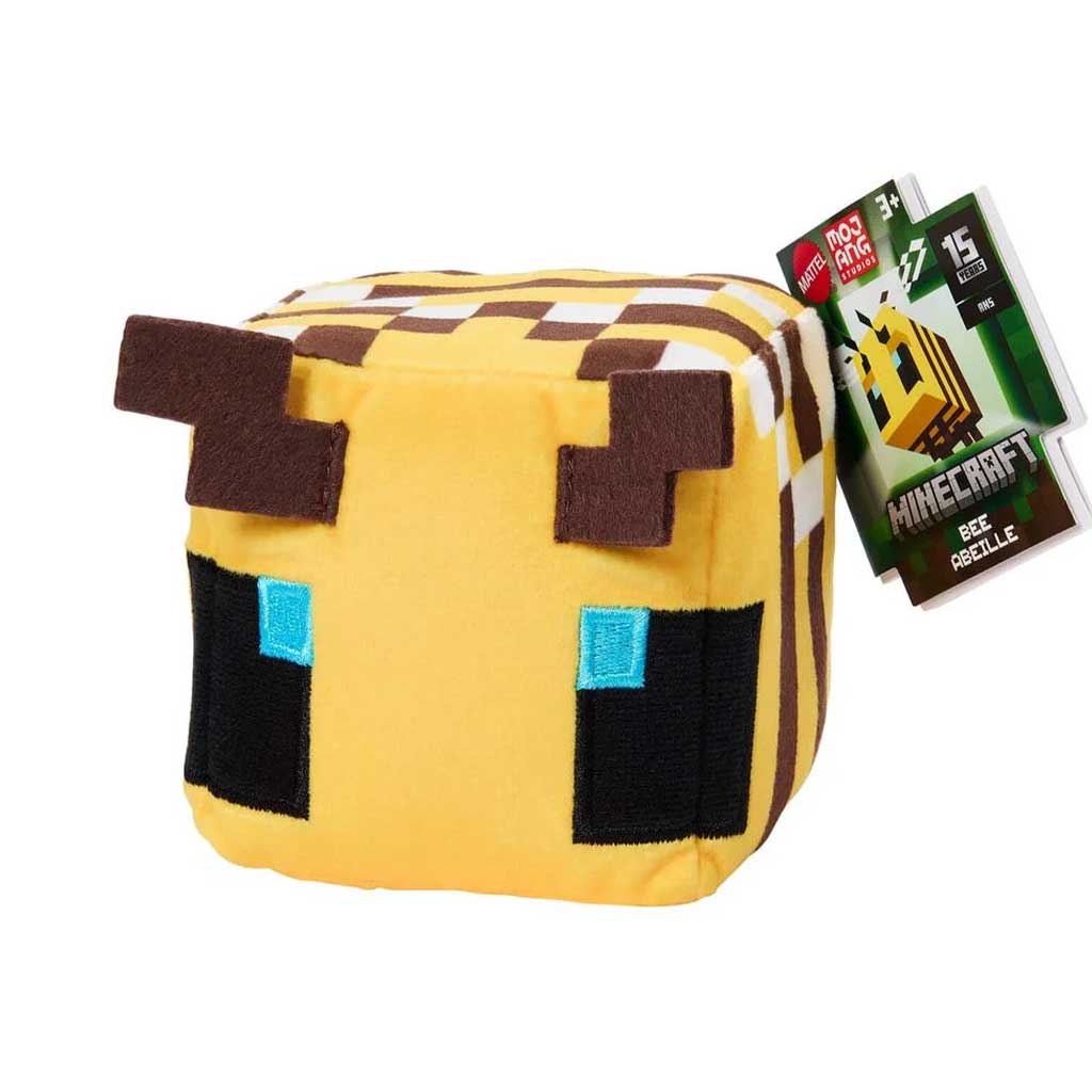 Figura de peluche de Minecraft Blocks - Figura de Abeja - Mattel