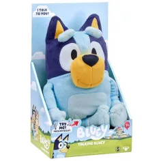 Figura de peluche hablante Bluey 33cm