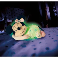 imagen de Figura de peluche interactiva de Minnie Mouse para dormir - Clementoni 2