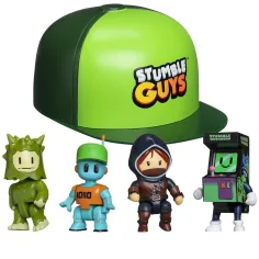 Figura sorpresa mini de Stumble Guys en gorra 2. serie 1ud