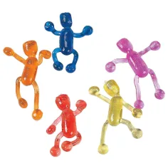 Figura StickyMan de escalador de ventana adhesivo en varias versiones 2 unidades