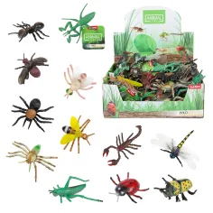 Figuras de insectos coleccionables Animal World 1ud
