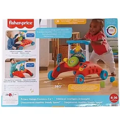 Fisher-Price: 2 en 1 andador inteligente - Mattel
