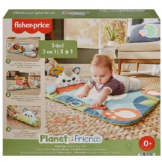 Fisher-Price: Alfombra de juego enrollable Pandamatrac - Mattel