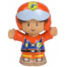 Fisher-Price: Figura de piloto Louis de Little People - Mattel