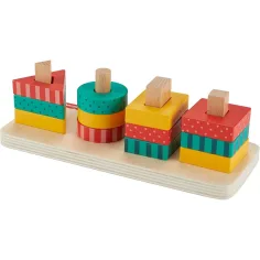 imagen de Fisher-Price: Juego de desarrollo de formas de madera - Mattel 2