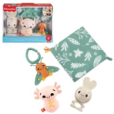 Fisher-Price: Sensimals Hola Sensación set de juguetes para bebés de 4 piezas - Mattel