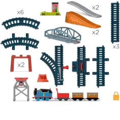 imagen de Fisher-Price: Thomas 3 en 1 pista - Mattel 2