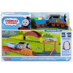 Fisher-Price: Thomas y sus amigos - Aventura en el barro set de vías motorizado - Mattel