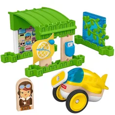 Fisher-Price Wonder Makers Hangar conjunto de juego - Mattel