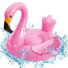Flamingo inflable grande para montar 175cm
