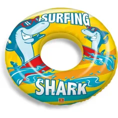 Flotador inflable con diseño de tiburón 50cm - Mondo Toys