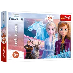 Frozen 2: El valor de las hermanas puzzle de 30 piezas - Trefl