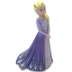 Frozen 2: Figura de acción de la princesa Elsa con vestido morado - Bullyland