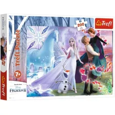 Frozen 2: Hermanas Mágicas rompecabezas de 200 piezas -Trefl