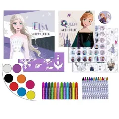 imagen de Frozen 2. Set creativo de 100 piezas con libro para colorear y pegatinas 2