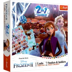 Frozen 2: Set de juego de mesa 2 en 1 - Trefl