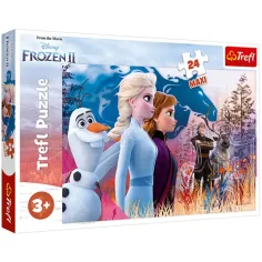 Frozen 2: Viaje Mágico 24 piezas Maxi puzzle - Trefl