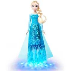 imagen de Frozen - Muñeca Elsa que Canta con Efectos de Luz - Mattel 6
