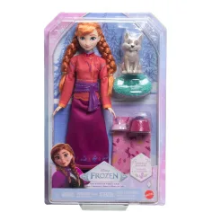 Frozen: Set de figuras de juego de Anna y el pequeño zorro ártico - Mattel