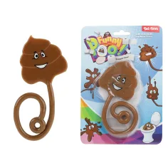 Funny Poo Sonriente, figura de caca pegajosa