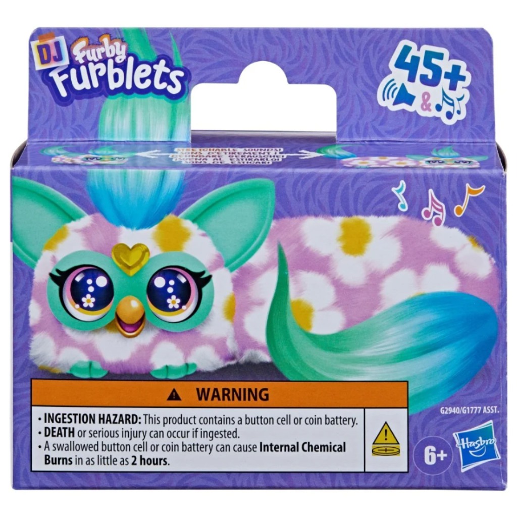 Furby: DJ Furblets Flower-Ella figura de peluche interactiva - Hasbro
