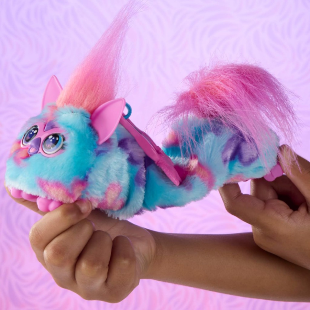 imagen de Furby: DJ Furblets Flut-Ter-Luv figura de peluche interactiva - Hasbro 3