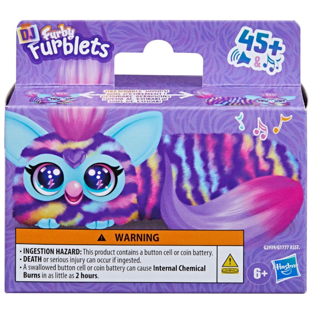 Furby: DJ Furblets Razz-Ma-Tazz figura de peluche interactiva - Hasbro